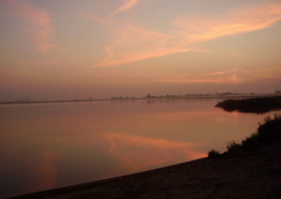 Abendstimmung am Großen Meer - Foto: © Klaus J. Wübben