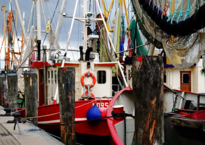 Fischerboote in Greetsiel - Foto © Katharina Hansen-Gluschitz