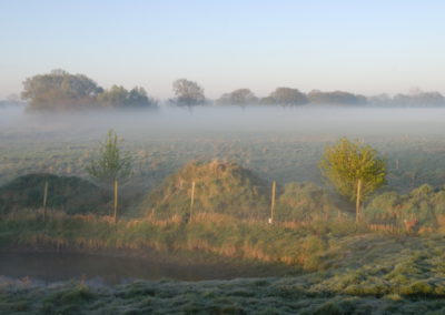 Nebel über den Feldern - Foto © Katharina Hansen-Gluschitz