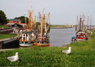 Der Hafen von Greetsiel - Foto © Katharina Hansen-Gluschitz